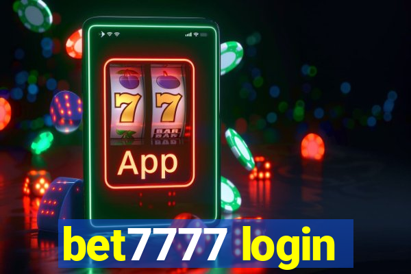 bet7777 login